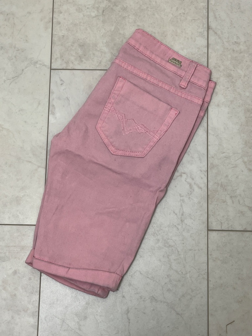 Girls Roma Premium Collection Pink & Blue Shorts 7